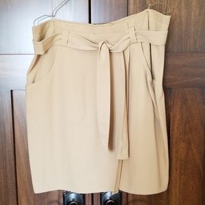 DKNY 100% Wool Wrap Skirt